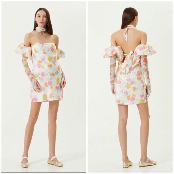 For Love & Lemons Dresses & Skirts - New For Love & Lemons Hazel Mini Dress Size L